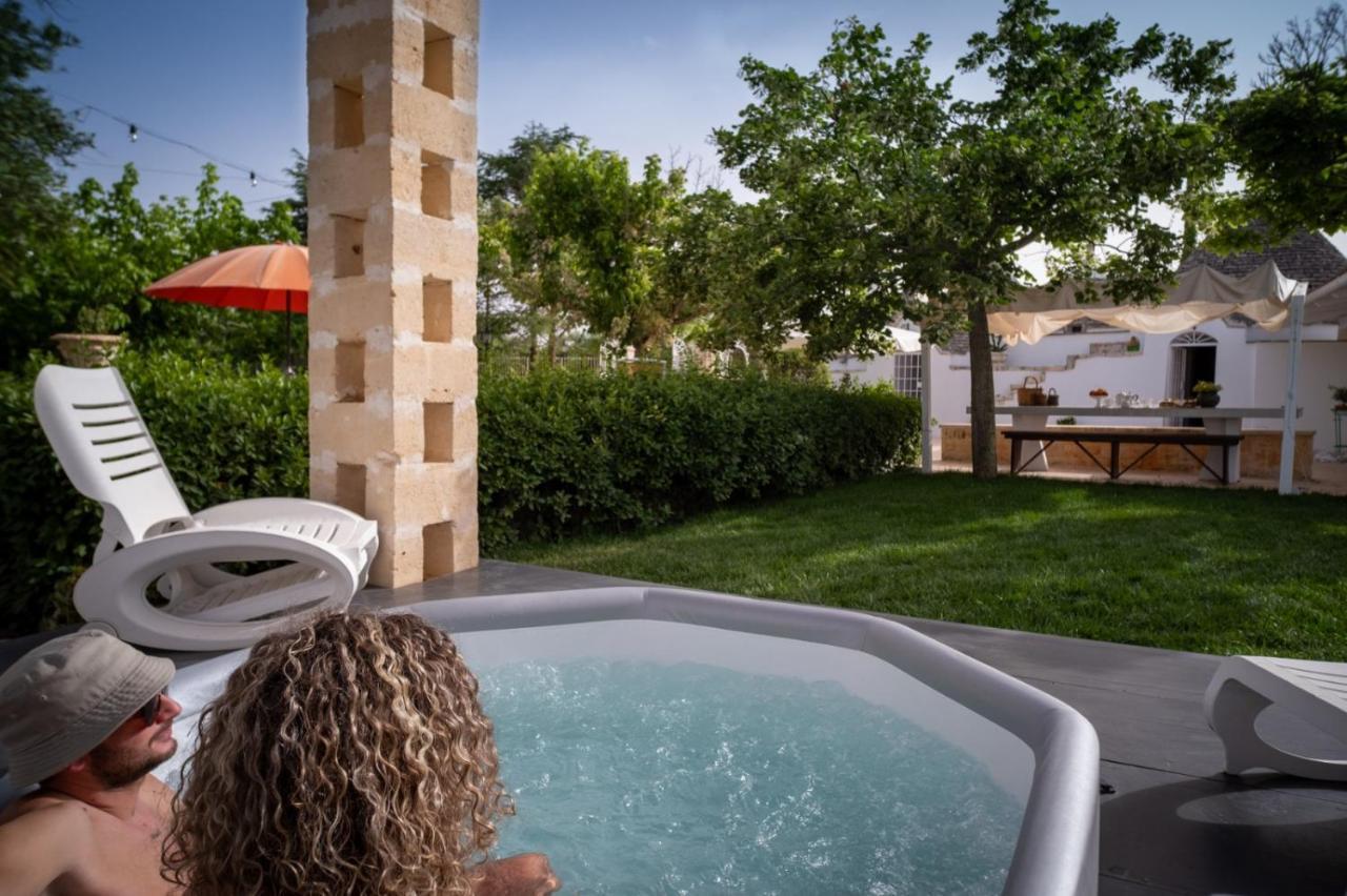 Trulli Brunone Apartment กัสเตลลานา กรอตเต ภายนอก รูปภาพ